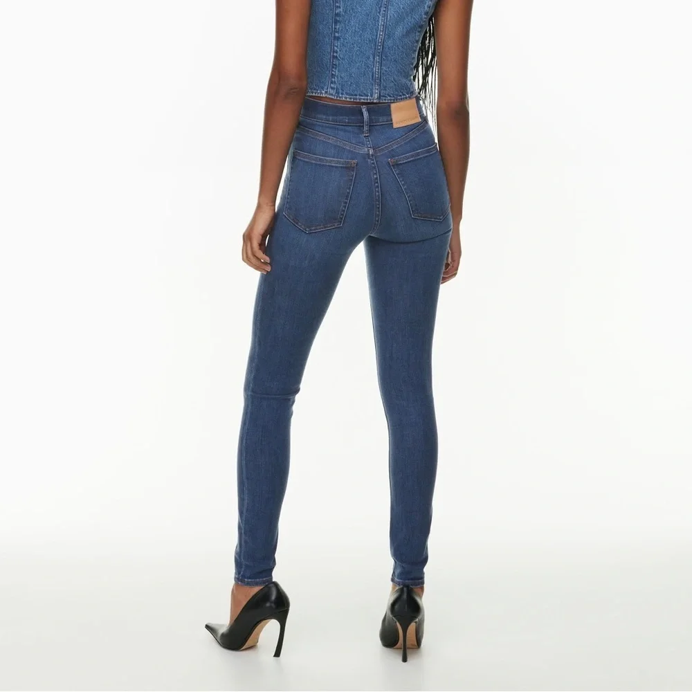 (SOLD) DENIM FORUM Lola High Rise Skinny Size 28 - Picture 5 of 17